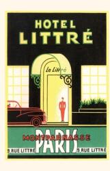 Vintage Journal Hotel Littre Advertisement (ISBN: 9781669516996)
