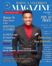 Who's A Celebrity Magazine Pastor Jerry on the cover (ISBN: 9781915618047)