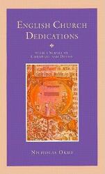 English Church Dedications (ISBN: 9780859895163)