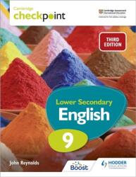 Cambridge Checkpoint Lower Secondary English Student's Book 9 Third Edition (ISBN: 9781398301894)