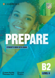 Prepare level 6 Student's book with ebook 2ed - James Styring (ISBN: 9781009032223)