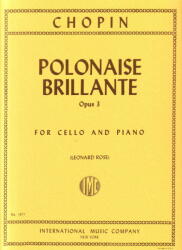 POLONAISE BRILLANTE OP. 3 FOR CELLO AND PIANO (ISBN: 9786340247497)