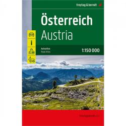 Ausztria Supertouring autóatlasz 1: 150.000 (ISBN: 9783707921786)