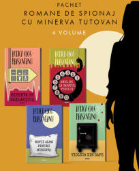 Pachet Romane de spionaj cu Minerva Tutovan 4 vol (2022)