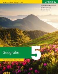 Geografie. Manual pentru clasa a 5-a - Diana Alexandra Popovici (ISBN: 9786063391743)