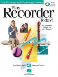 Play Recorder Today! - Hal Leonard Corp (ISBN: 9781423461388)