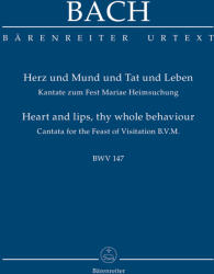 HERZ UND MUND UND TAT UND LEBEN, KANTATE BWV 147 STUDIENPARTITUR URTEXT (ISBN: 9786470216042)
