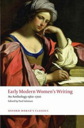 Early Modern Women's Writing - Paul Salzman (2008)