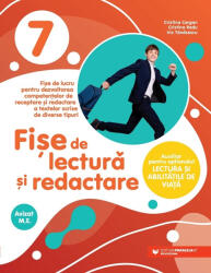 Fise de lectura si redactare. Clasa a 7-a - Cristina Cergan (ISBN: 9789734736768)