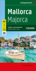Mallorca térkép, 1: 50 000 Freytag (ISBN: 9783707921144)