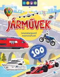 Ismeretterjesztő matricásfüzet - Járművek (2022)