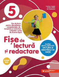 Fise de lectura si redactare. Clasa a 5-a - Cristina Cergan (ISBN: 9789734736744)