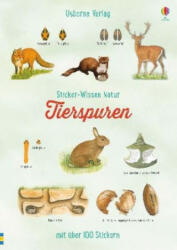 Sticker-Wissen Natur: Tierspuren - Alfred Leutscher, Ian Jackson, Chris Shields (ISBN: 9781782328681)