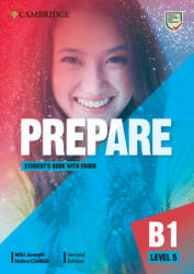 Prepare level 5 Student's book with ebook 2ed (ISBN: 9781009032117)