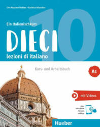Dieci A1: lezioni di italiano (German/Italian version) - Euridice Orlandino (ISBN: 9783190056477)