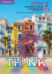 Think Level 2 Student's Book and Workbook with Digital Pack Combo A British English - Herbert Puchta, Jeff Stranks, Peter Lewis-Jones (ISBN: 9781108804974)