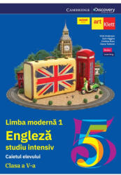 Limba engleza 1 Studiu intensiv. Caietul elevului clasa a 5-a - Vicki Anderson (ISBN: 9786060762119)