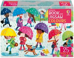 Carte pentru copii, Usborne, Book and Jigsaw Colours, 3+ ani (ISBN: 9781474995740)