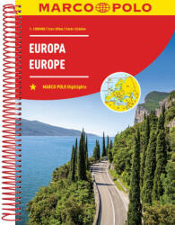 MARCO POLO Reiseatlas Europa 1: 2 Mio (ISBN: 9783829737395)