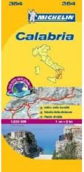 Calabria térkép Michelin 364. 1: 200e (2007)