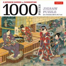 A Japanese Garden in Summertime - 1000 Piece Jigsaw Puzzle (ISBN: 9780804854153)