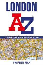 London térkép Premier AZ kiadó Teljes London várostérkép 2023 (ISBN: 9780008581763)