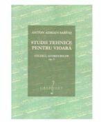 Studii tehnice pentru vioara. Studiul acordurilor Opus 5 - Anton Adrian Sarvas (ISBN: 9790694923136)