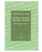 Studii tehnice pentru vioara. Cinci studii in terte Opus 4 - Anton Adrian Sarvas (ISBN: 9790694923129)