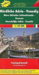 Észak-Adria térkép, Velence térkép, Top 10 tipp, 1: 150 000 Freytag AK 0607 (2011)