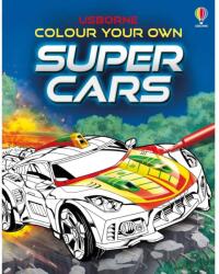 Carte pentru copii - Colour Your Own Super Cars (ISBN: 9781801315869)