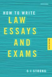 How to Write Law Essays & Exams (ISBN: 9780192848659)