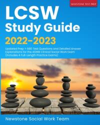 LCSW Study Guide 2022-2023: Updated Prep + 680 Test Questions and Detailed Answer Explanations for the ASWB Clinical Social Work Exam (Includes 4 (ISBN: 9781989726938)