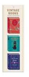 Vintage Books Shaped Magnetic Bookmarks - GALISON (ISBN: 9780735366886)