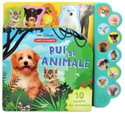 Bebe invata. Pui de animale. Carte cu sunete (ISBN: 9786060951346)