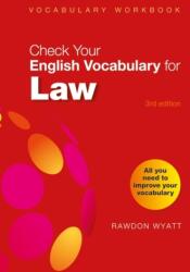 Check Your English Vocabulary for Law (ISBN: 9781399405645)