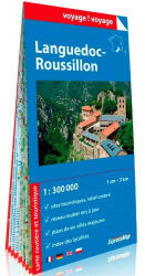 Languedoc térkép, Languedoc Roussillon térkép 1: 300e Expressmap fóliás (ISBN: 9788381905329)