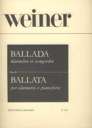 BALLADA KLARINÉTRA ÉS ZONGORÁRA (ISBN: 9786390203061)