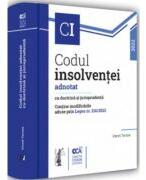 Codul insolventei adnotat cu doctrina si jurisprudenta - Viorel Terzea (ISBN: 9786063910111)