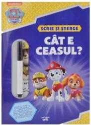 Patrula Catelusilor. Cat e ceasul? Scrie si sterge (ISBN: 9786060738091)