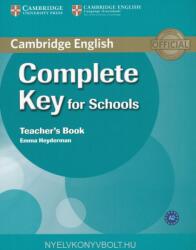 Complete Key for Schools Teacher's Book - Emma Heyderman (2013)