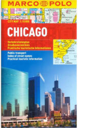 Chicago térkép Marco Polo 1: 15 000 (2013)