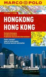 Hongkong térkép vízálló Marco Polo 1: 15 000 (2013)