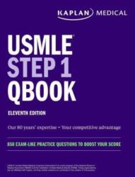 USMLE Step 1 Qbook, Eleventh Edition: 850 Exam-Like Practice Questions to Boost Your Score (ISBN: 9781506289779)
