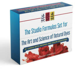 The Studio Formulas Set for the Art and Science of Natural Dyes: 84 Cards with Recipes and Color Swatches - Catharine Ellis (ISBN: 9780764366185)