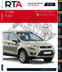 RTA B799 Ford Kuga I(03/2008>12/2012) 2.0TDCI 136ch - Etai (ISBN: 9782726879955)