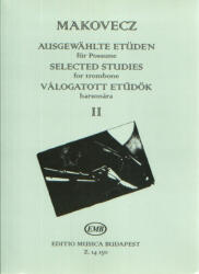 VÁLOGATOTT ETűDÖK HARSONÁRA II (ISBN: 9786300160729)