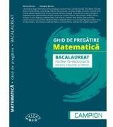 Ghid de pregatire. Matematica. Bacalaureat 2024, filiera tehnologica: servicii, resurse si tehnic - Marius Burtea (ISBN: 9786068952284)