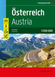 Ausztria autóatlasz 1: 200000 - 2022 (ISBN: 9783707921991)