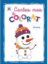 Cartea Mea De Colorat - Iarna, - Editura DPH (ISBN: 5948489353741)