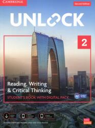Unlock Level 2 Reading, Writing and Critical Thinking Student's Book with Digital Pack - Second Edition (ISBN: 9781009031394)
